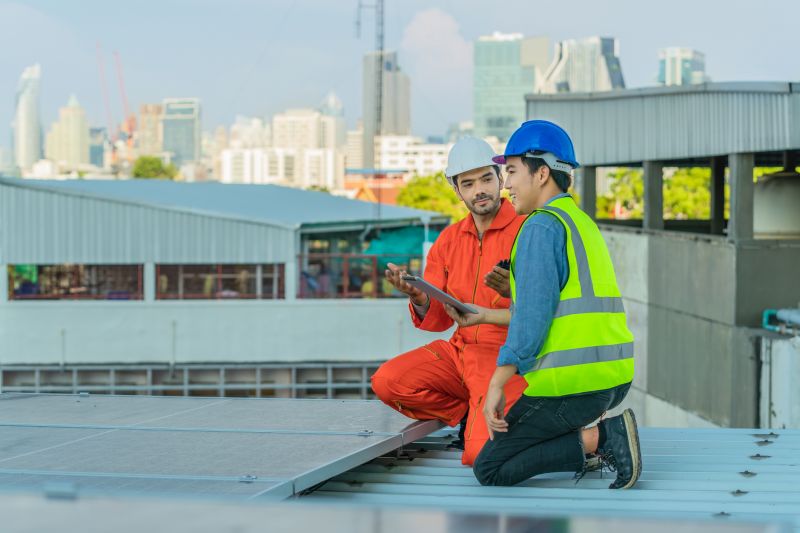 Commercial Roof Evaluation detail